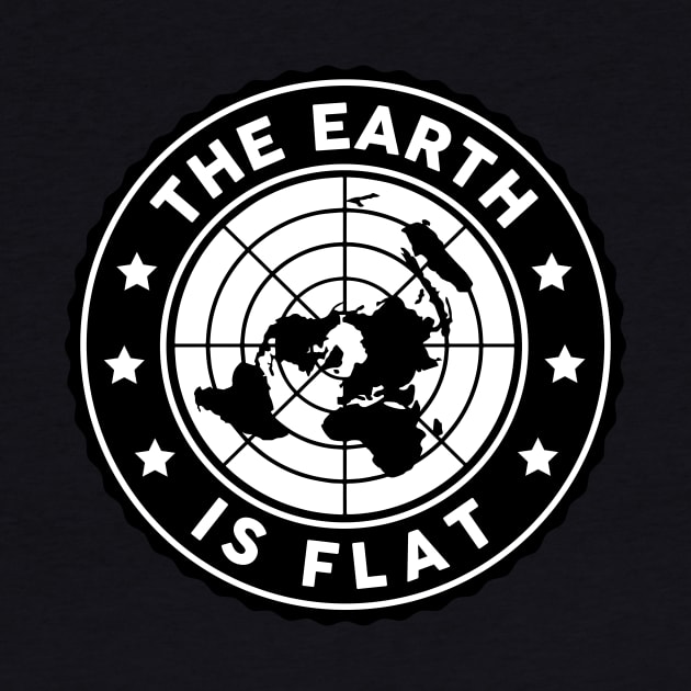 Flat Earth Circle Logo 2 by VeesTees